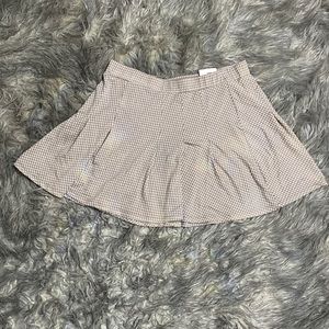 preppy, skater fit, gingham skirt